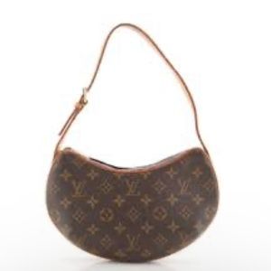 Vintage Louis Vuitton Croissant Monogram Shoulder Handbag